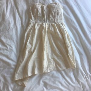 Kimchi Blue Asymmetric Strapless Dress